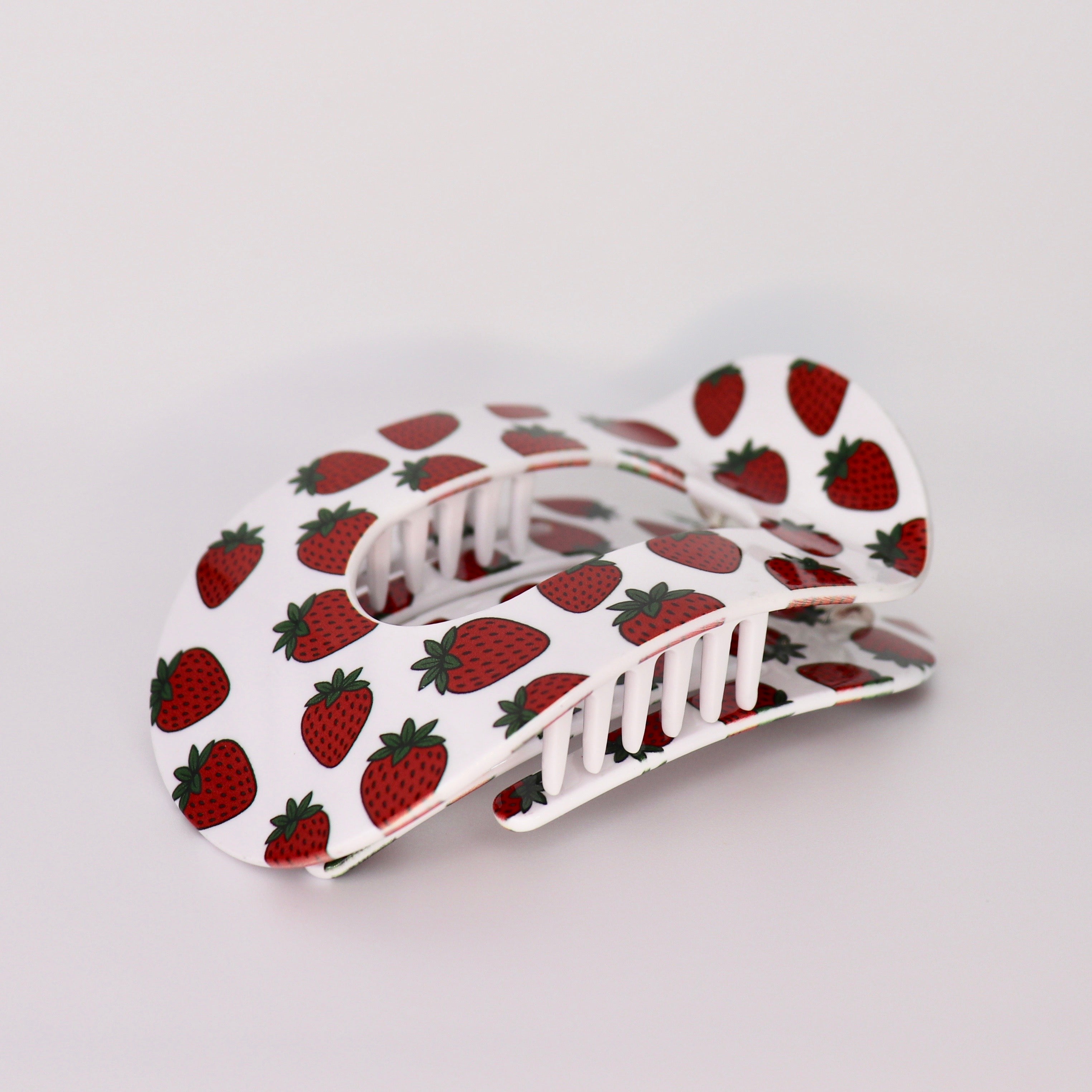 Bellagrip Flat Claw Clip in Strawberry