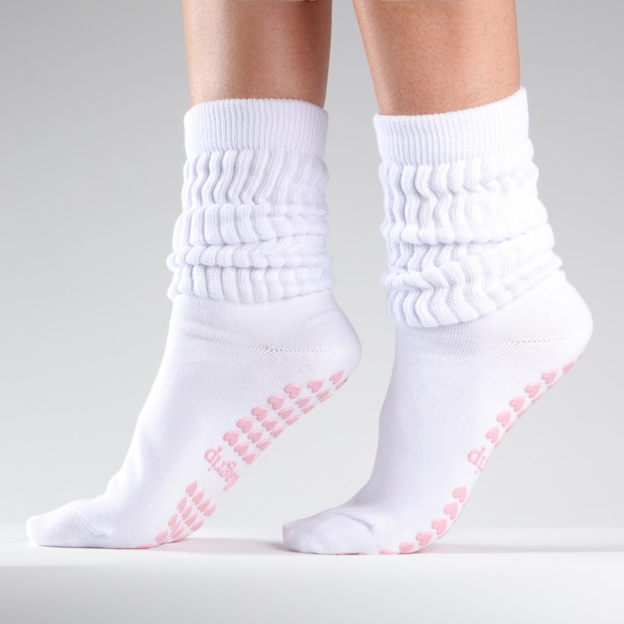 Scrunch Sock in White