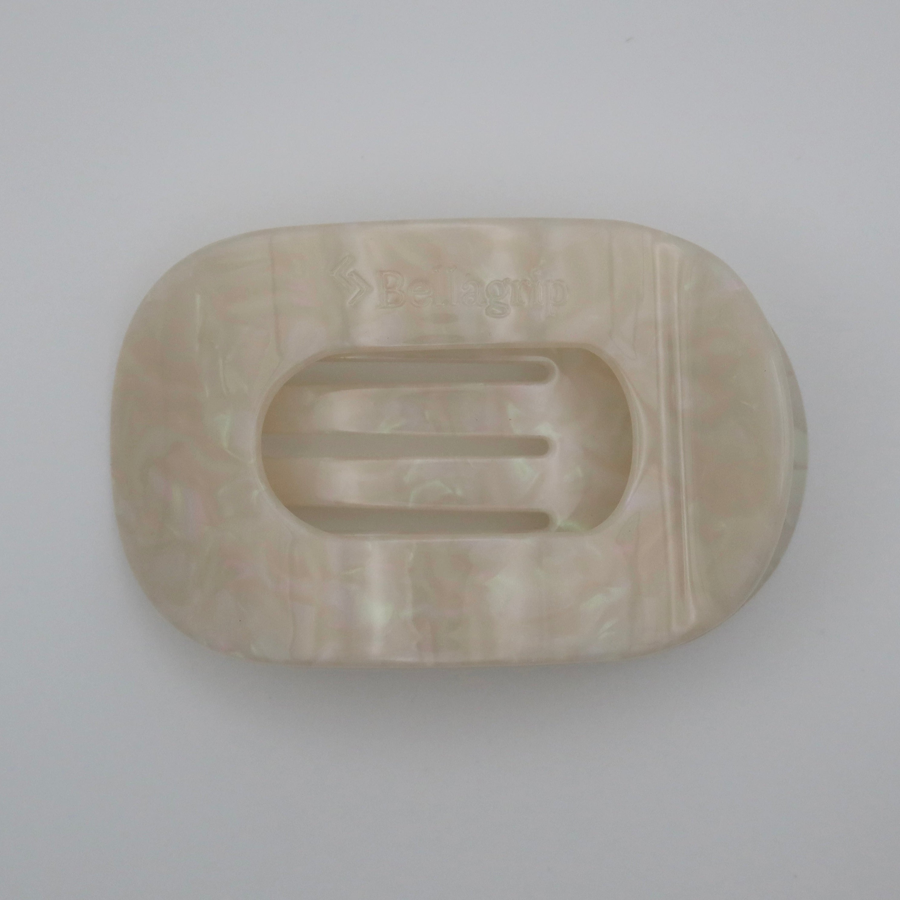 Bellagrip Flat Claw Clip in Pearl