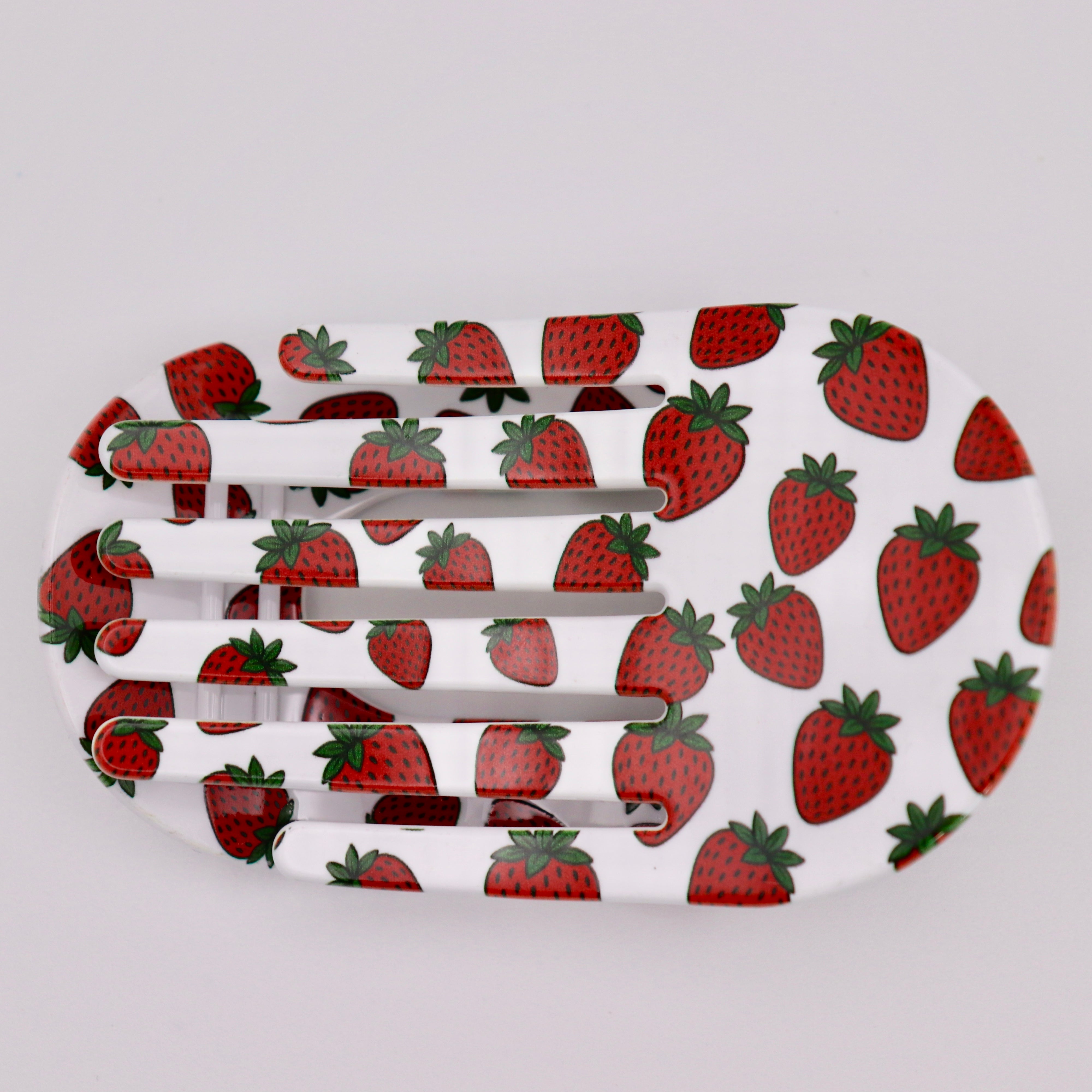 Bellagrip Flat Claw Clip in Strawberry