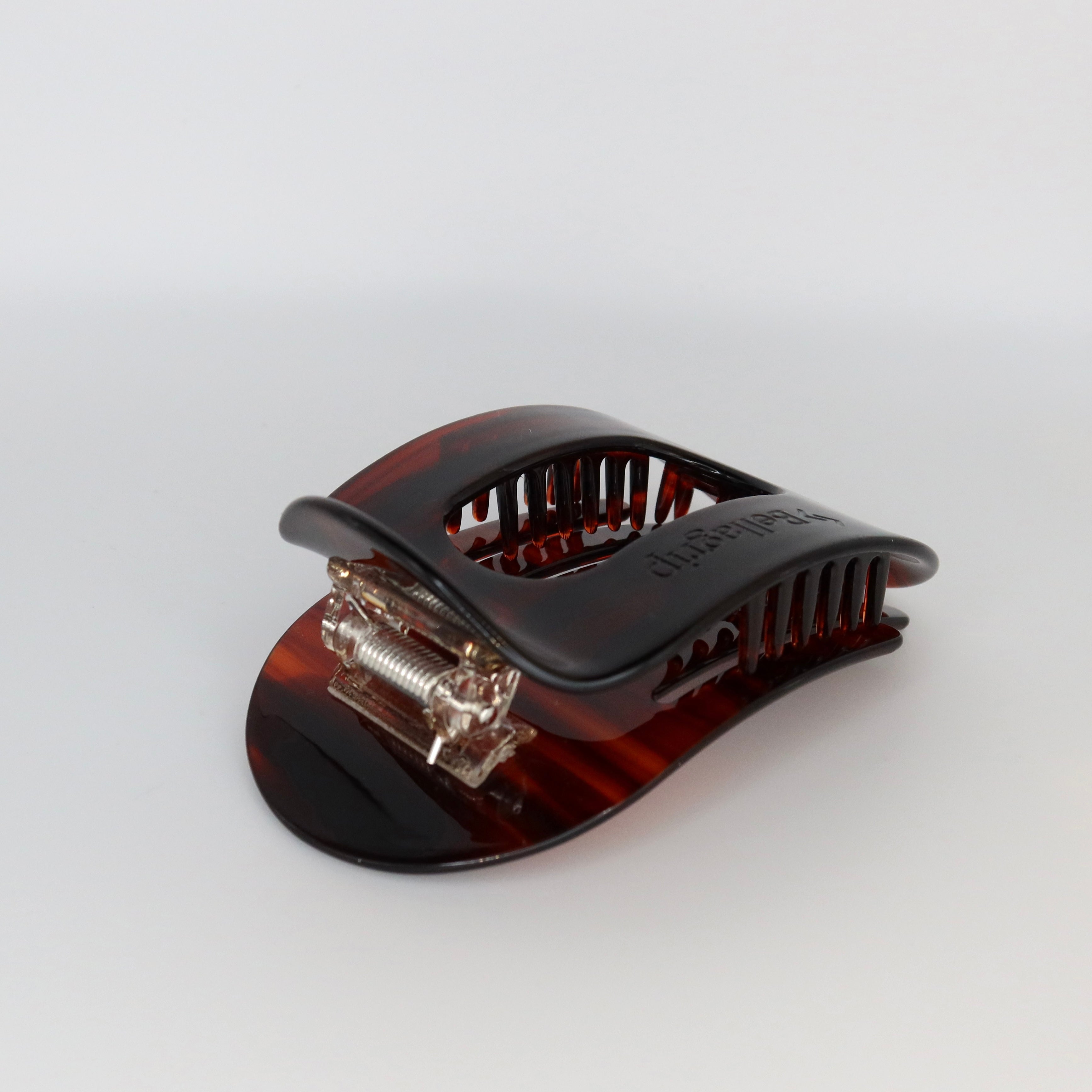 Bellagrip Flat Claw Clip in Tortoise Shell