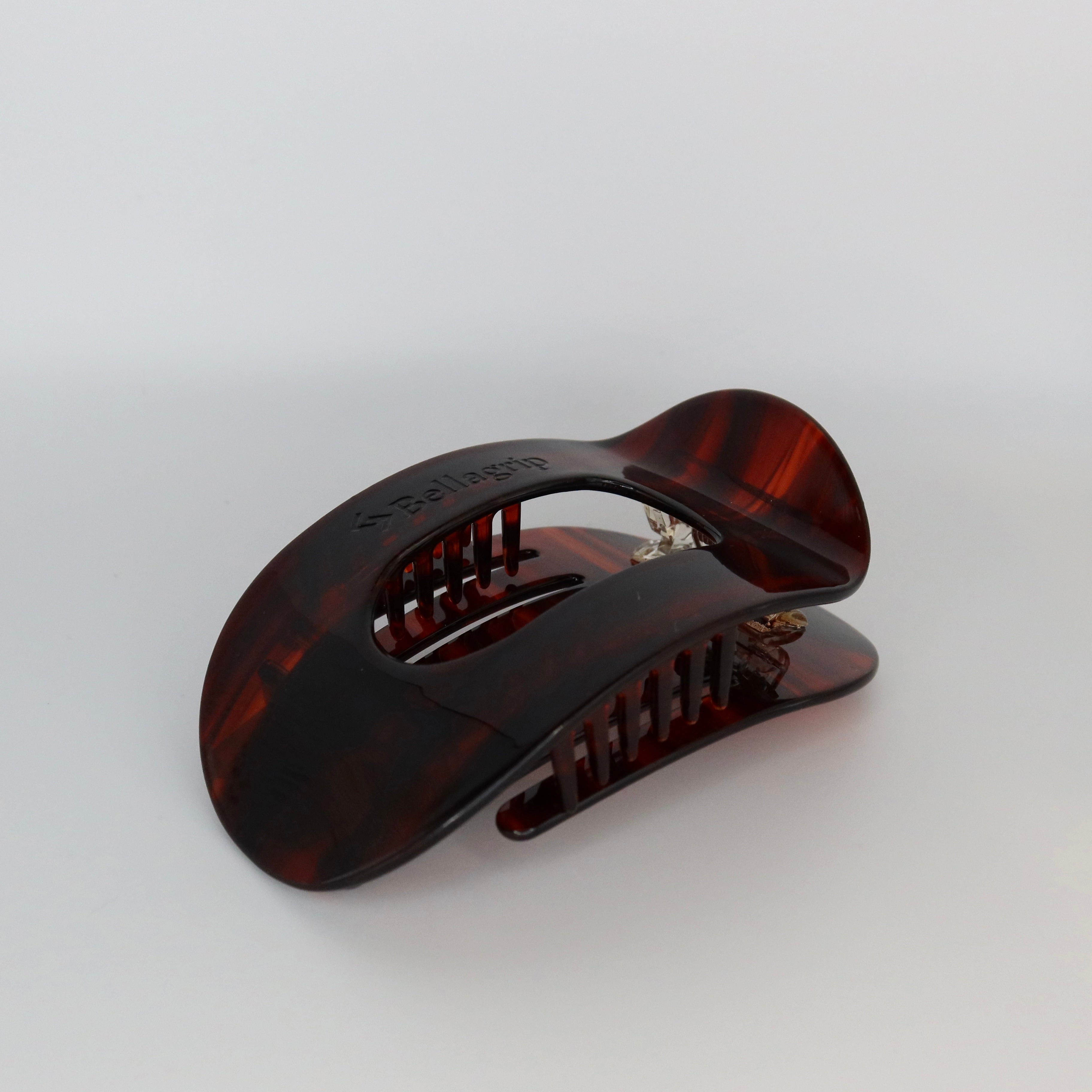 Bellagrip Flat Claw Clip in Tortoise Shell