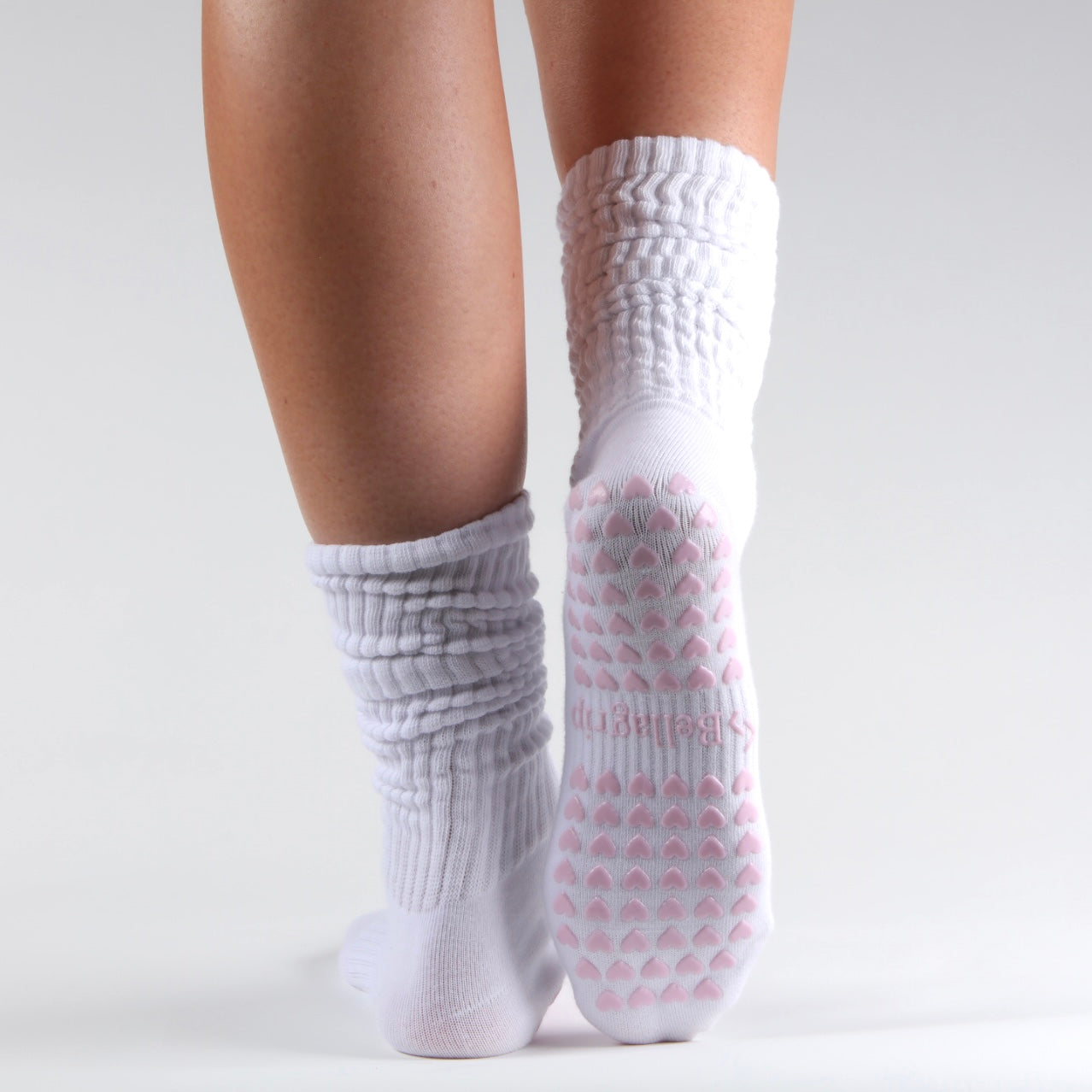 Scrunch Sock in White