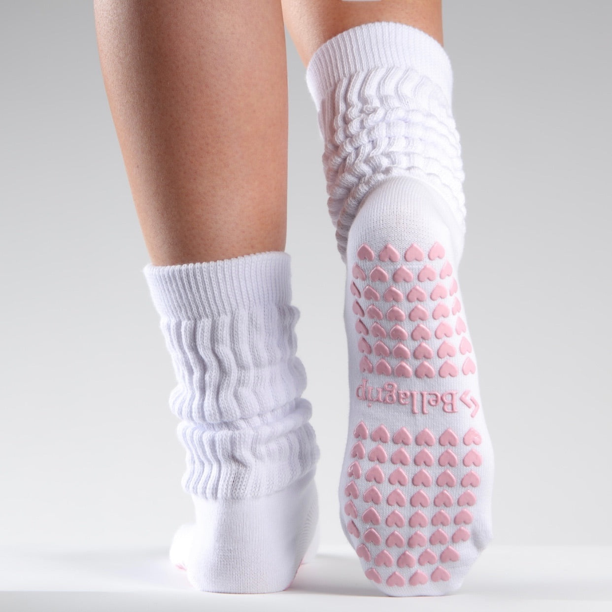 Scrunch Sock in White
